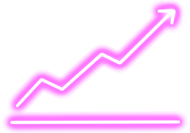 Pink neon graphic report